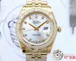 Rolex Datejust 40mm Watches Gold Jubilee Diamond Bezel
